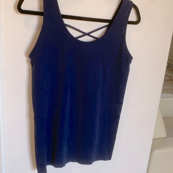 Skylee Dark blue tank top , Plus one size like an extra Large - Picture 3 of 8